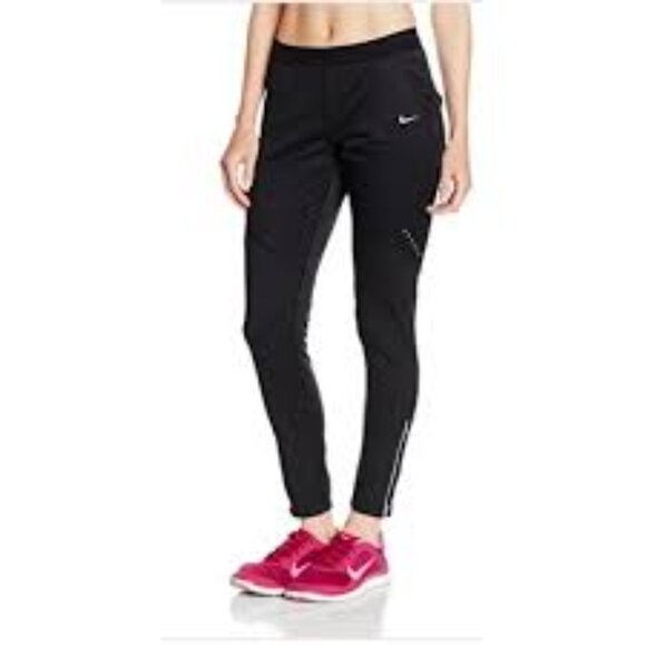 Nike Training/Running DriFit Shield Pants, Women's Small, Black - Picture 5 of 6